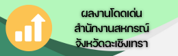 ผลงานโดดเด่นของสำนักงานสหกรณ์จังหวัดฉะเชิงเทรา