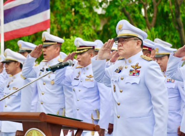 พิธีวางพานพุ่มดอกไม้สดถวายราชสักการะ ... พารามิเตอร์รูปภาพ 5