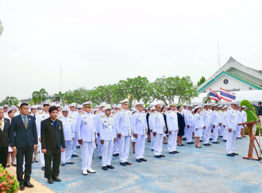 พิธีวางพานพุ่มดอกไม้สดถวายราชสักการะ ... พารามิเตอร์รูปภาพ 6