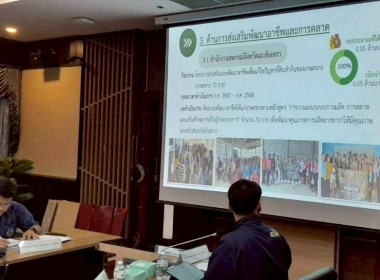 ประชุมคณะทำงานส่งเสริมพัฒนาอาชีพและการตลาด ... พารามิเตอร์รูปภาพ 12