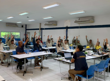 เข้าร่วมประชุมผู้ซึ่งจะเป็นสมาชิกสหกรณ์เครดิตยูเนี่ยนแรงงานไทยนิปปอนสตีล จำกัด เพื่อกำหนดข้อบังคับ แผนการดำเนินงานของสหกรณ์ และจัดทำบัญชีรายชื่อผู้ซึ่งจะเป็นสมาชิกสหกรณ์ ... พารามิเตอร์รูปภาพ 11