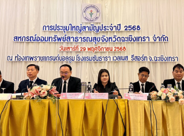 ประชุมใหญ่สามัญประจำปี 2568 ... พารามิเตอร์รูปภาพ 2