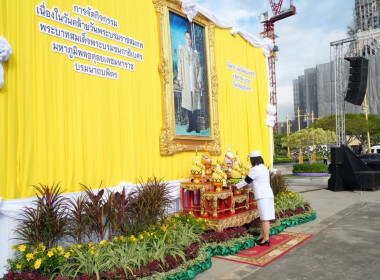 เข้าร่วมพิธีเจริญพระพุทธมนต์และทำบุญตักบาตร ... พารามิเตอร์รูปภาพ 5