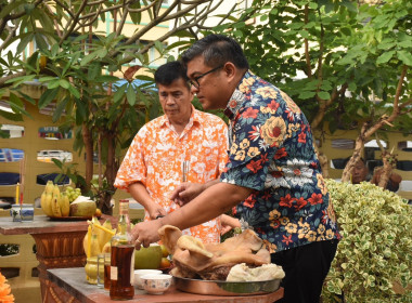 กิจกรรมทำบุญสำนักงานและรดน้ำดำหัวท่านสหกรณ์จังหวัด 💦วันที่ ... พารามิเตอร์รูปภาพ 13