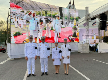 พิธีถวายเครื่องราชสักการะและวางพานพุ่ม ... พารามิเตอร์รูปภาพ 5