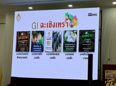 เข้าร่วมฝึกอบรม เรื่อง “พัฒนาคุณภาพสินค้า GI ไทย ... พารามิเตอร์รูปภาพ 4