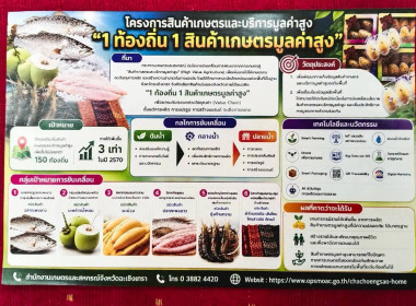 เข้าร่วมงานเสวนา “ทิศทางและโอกาสใหม่เกษตรไทยสู่มูลค่าสูง” ... พารามิเตอร์รูปภาพ 6