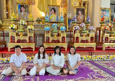 เข้าร่่วมพิธีเจริญพระพุทธมนต์ เจริญจิตตภาวนา ... พารามิเตอร์รูปภาพ 1