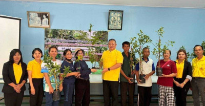 โครงการฝึกอบรมส่งเสริมและพัฒนาอาชีพการเกษตรที่เหมาะสมกับพื้นที่ ภายใต้โครงการจัดที่ดินทำกินให้ชุมชนตามนโยบายรัฐบาล (คทช.) ปีงบประมาณ พ.ศ.2567 รุ่นที่ 2 มีการให้ความรู้เกี่ยวกับการปลูกมะนาวและขยายพันธุ์พืช ... พารามิเตอร์รูปภาพ 1