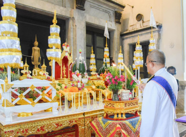 เข้าร่วมพิธีจัดทำน้ำพระพุทธมนต์ศักดิ์สิทธิ์ของจังหวัด ... พารามิเตอร์รูปภาพ 4