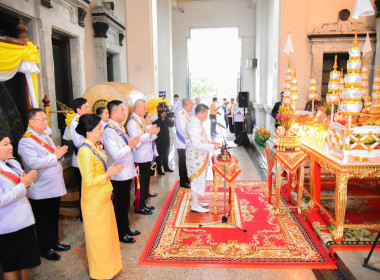 เข้าร่วมพิธีจัดทำน้ำพระพุทธมนต์ศักดิ์สิทธิ์ของจังหวัด ... พารามิเตอร์รูปภาพ 10