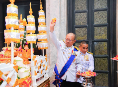 เข้าร่วมพิธีจัดทำน้ำพระพุทธมนต์ศักดิ์สิทธิ์ของจังหวัด ... พารามิเตอร์รูปภาพ 3