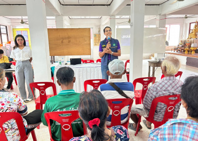 เข้าประชุมให้ความรู้เรื่องการสหกรณ์แก่สมาชิกโครงการบ้านมั่นคงวัดวิเวกวนาราม เกี่ยวกับอุดมการณ์ หลักการ และวิธีการสหกรณ์ รวมถึงข้อบังคับและกฎหมายที่เกี่ยวข้อง เพื่อเตรียมความพร้อมเข้าสู่กระบวนการจัดตั้งสหกรณ์ ณ ศาลาการเปรียญวัดวิเวกวนาราม ... พารามิเตอร์รูปภาพ 1