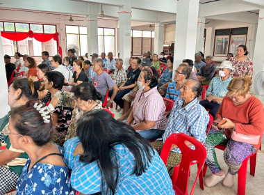 เข้าประชุมให้ความรู้เรื่องการสหกรณ์แก่สมาชิกโครงการบ้านมั่นคงวัดวิเวกวนาราม เกี่ยวกับอุดมการณ์ หลักการ และวิธีการสหกรณ์ รวมถึงข้อบังคับและกฎหมายที่เกี่ยวข้อง เพื่อเตรียมความพร้อมเข้าสู่กระบวนการจัดตั้งสหกรณ์ ณ ศาลาการเปรียญวัดวิเวกวนาราม ... พารามิเตอร์รูปภาพ 5