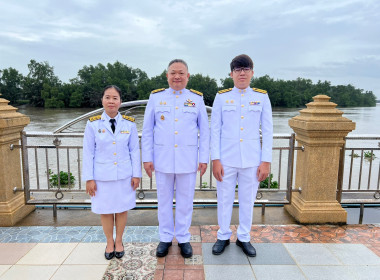 เข้าร่วมพิธีเจริญพระพุทธมนต์ พิธีทำบุญตักบาตรถวายพระราชกุศล ... พารามิเตอร์รูปภาพ 5