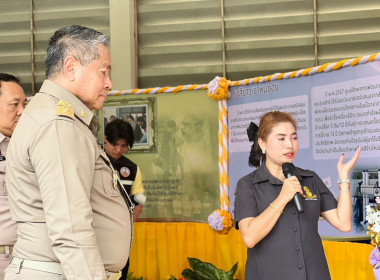 เข้าร่วมพิธีเปิดงานวันคล้ายวันสถาปนาศูนย์ศึกษาการพัฒนาเขาหินซ้อนอันเนื่องมาจากพระราชดำริ “45ปี แห่งการพัฒนา 72 พรรษามหามงคล” โดยมีนายพลากร สุวรรณรัฐ องคมนตรี ประธานกรรมการบริหารโครงการศูนย์ศึกษาการพัฒนาอันเนื่องมาจากพระราชดำริ (สำนักงาน กปร.) ... พารามิเตอร์รูปภาพ 6