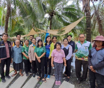 ลงพื้นที่ตรวจประเมินตามระบบควบคุมคุณภาพสินค้าบ่งชี้ทางภูมิศาสตร์ (GI) ไทย &quot;มะพร้าวน้ำหอมบางคล้า&quot; ร่วมกับสำนักงานพาณิชย์จังหวัดฉะเชิงเทรา ณ สวนมะพร้าวน้ำหอมของผู้ผลิตและผู้ประกอบการค้า อำเภอคลองเขื่อน จังหวัดฉะเชิงเทรา ... พารามิเตอร์รูปภาพ 1