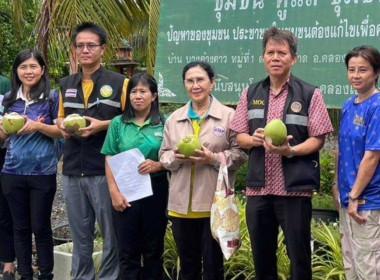 ลงพื้นที่ตรวจประเมินตามระบบควบคุมคุณภาพสินค้าบ่งชี้ทางภูมิศาสตร์ (GI) ไทย &quot;มะพร้าวน้ำหอมบางคล้า&quot; ร่วมกับสำนักงานพาณิชย์จังหวัดฉะเชิงเทรา ณ สวนมะพร้าวน้ำหอมของผู้ผลิตและผู้ประกอบการค้า อำเภอคลองเขื่อน จังหวัดฉะเชิงเทรา ... พารามิเตอร์รูปภาพ 4